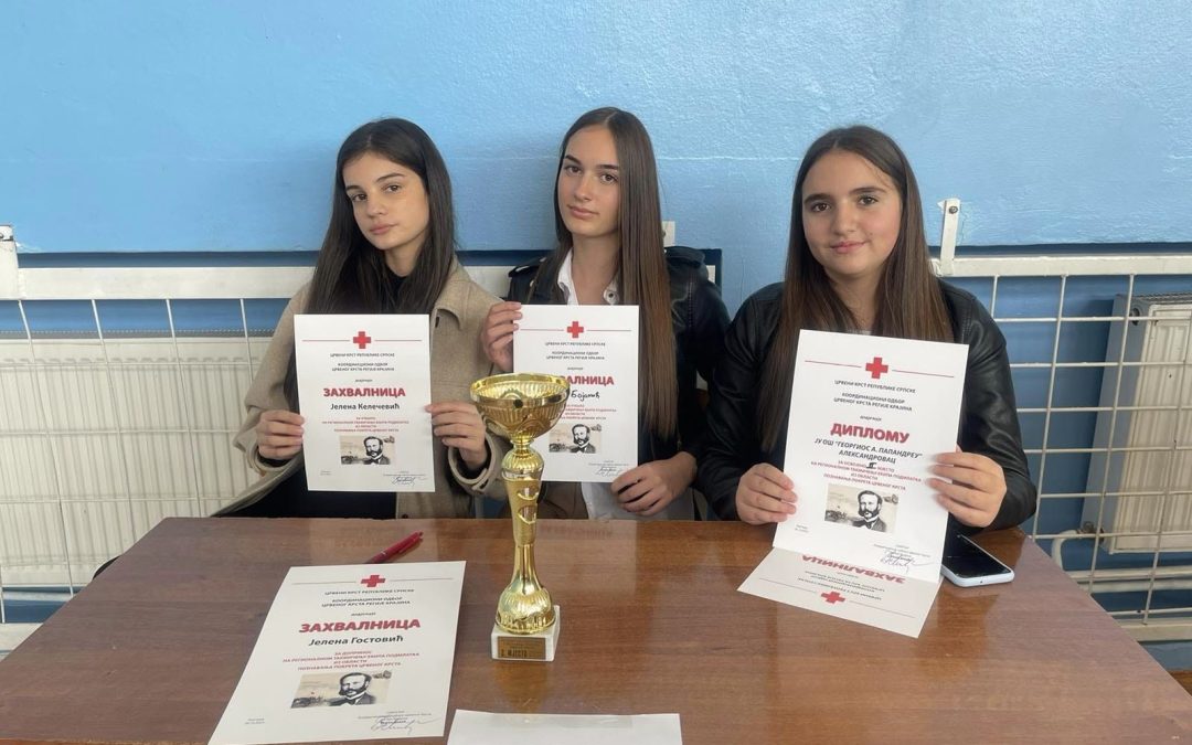 РЕГИОНАЛНО ТАКМИЧЕЊЕ  ИЗ ПОЗНАВАЊА ПОКРЕТА ЦРВЕНОГ КРСТА